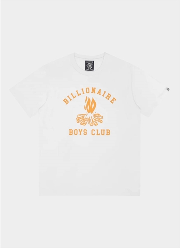 Billionaire Boys Club Campfire T-Shirt i hvid.