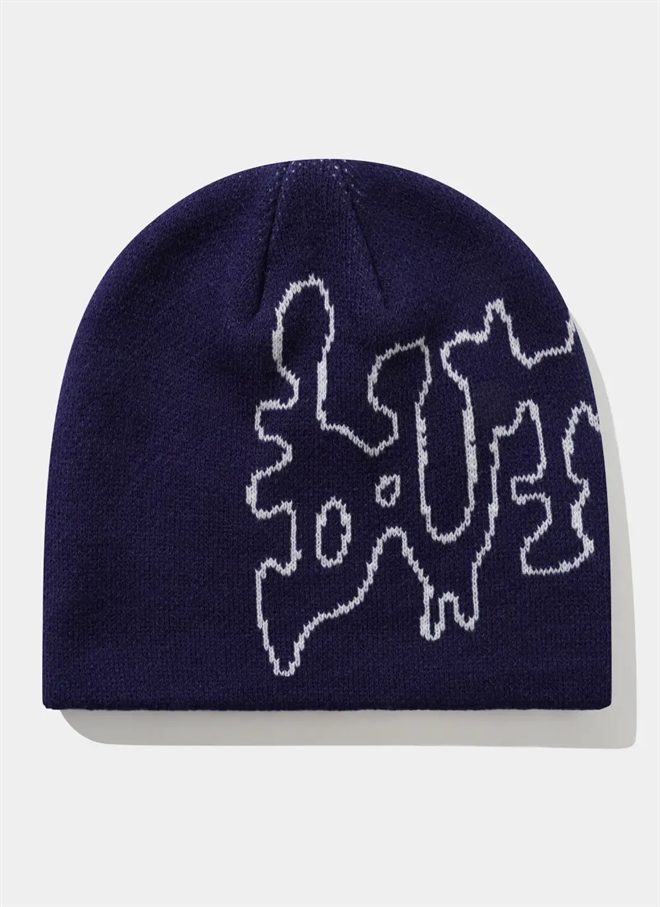 Butter Goods Blotch Skully Beanie Hue