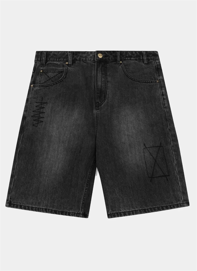 Butter Goods Stitch Denim Shorts