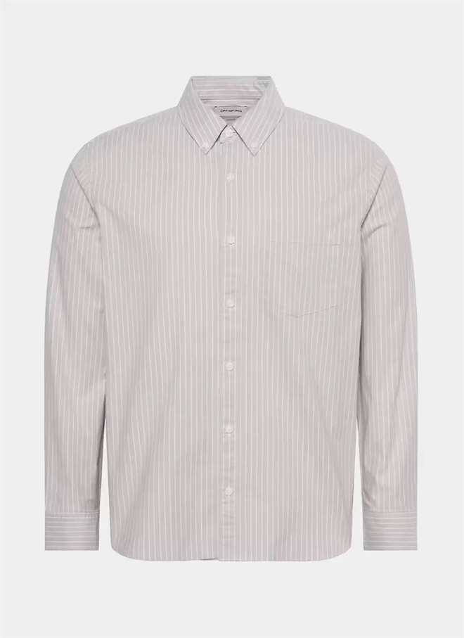 Calvin Klein Stripe Oxford Classic Skjorte