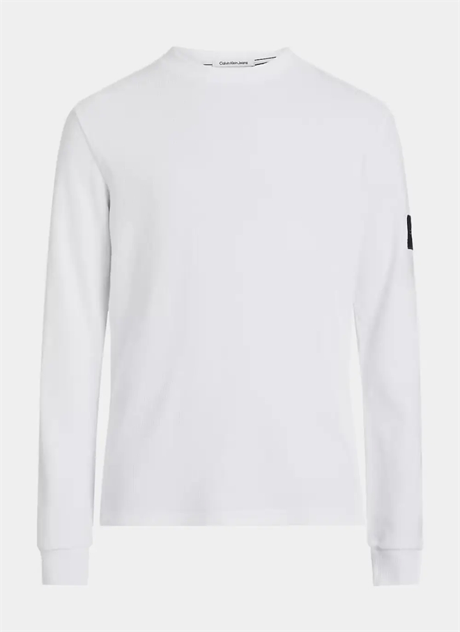 Calvin Klein Waffle Badge T-Shirt L/S