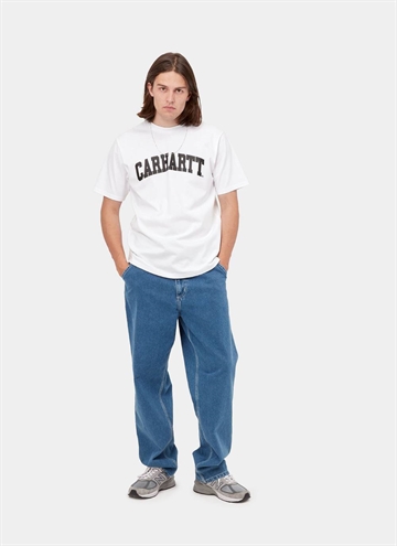 Hvid University t-shirt fra Carhartt.