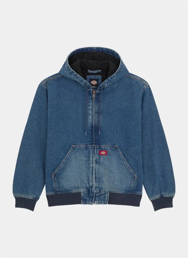 Dickies Hilham Lined Denim Hooded Bomb