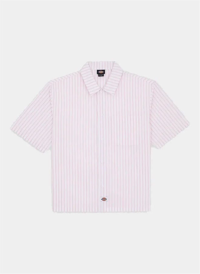 Dickies Venedocia Stripe S/S Skjorte