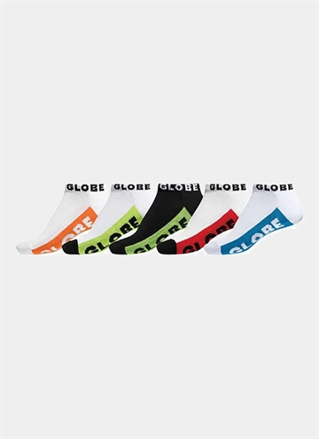 Globe Multi Brights Ankle 5 Pack
