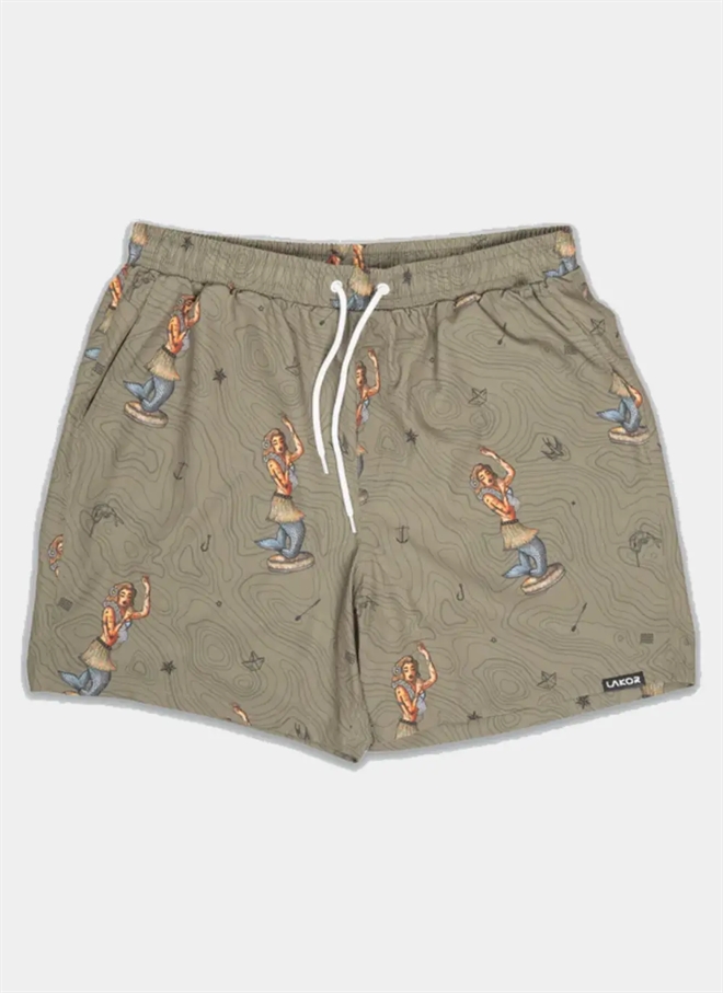 Lakor Dashboard Hula Swim Shorts