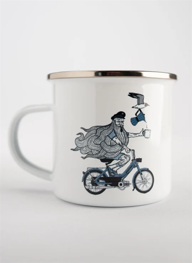 Lakor Coffee On The Go Emaljekrus
