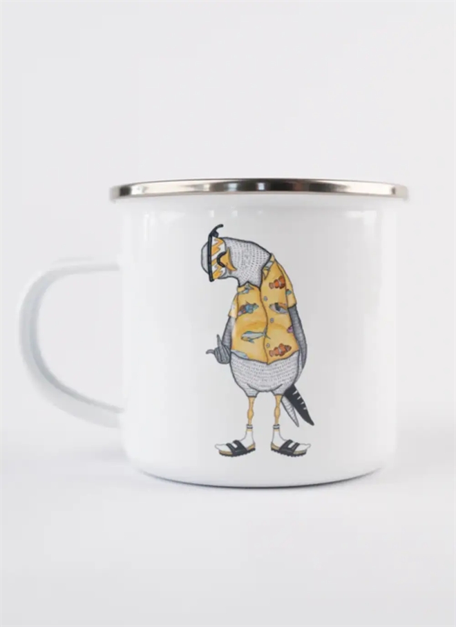 Lakor Flipping The Bird Emaljekrus