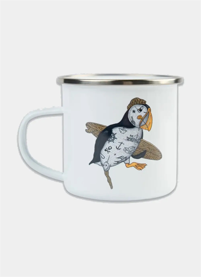 Lakor Sea Parrot Surfer Emaljekrus