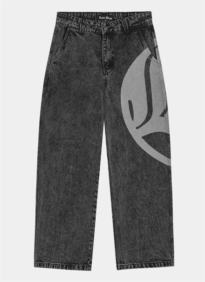 Lost Boys Logo Denim Jeans