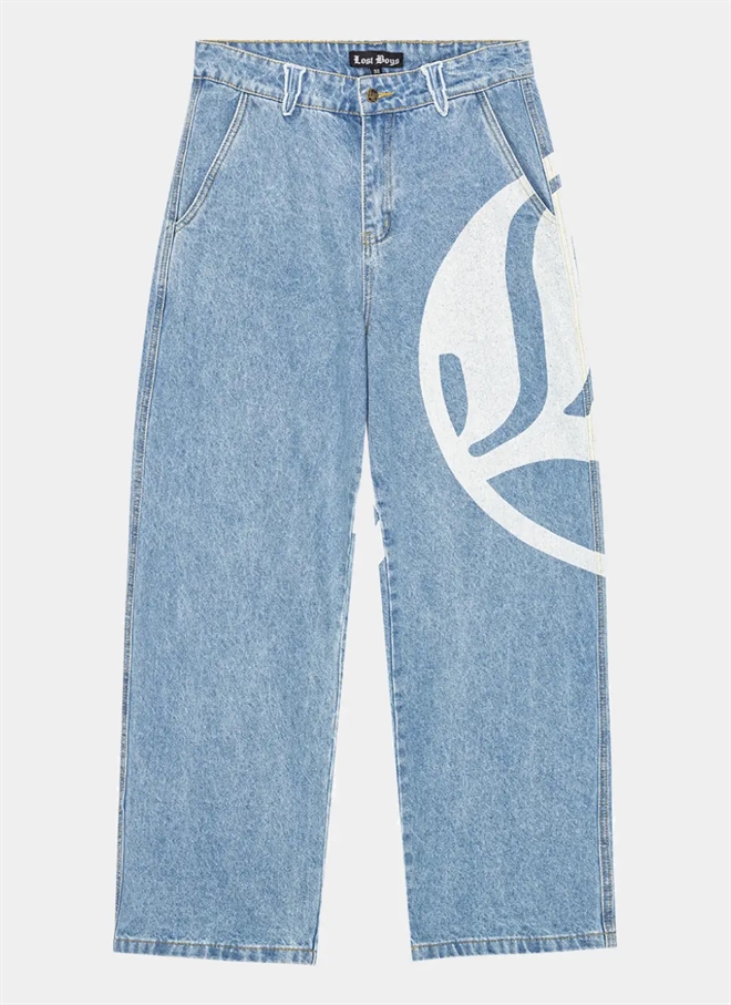 Lost Boys Logo Denim Jeans