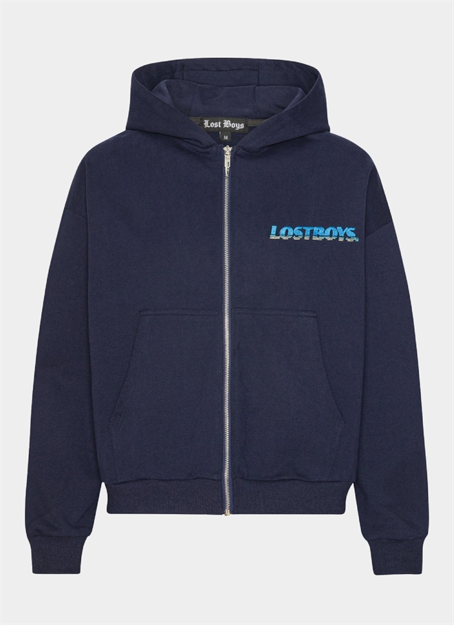 Lost Boys Logo Ziphættetrøje