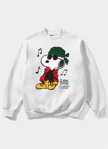Butter Goods X Peanuts Music Crew Neck