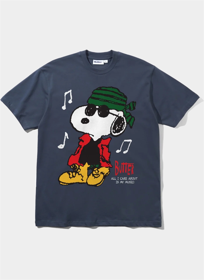 Butter Goods X Peanuts Music T-Shirt