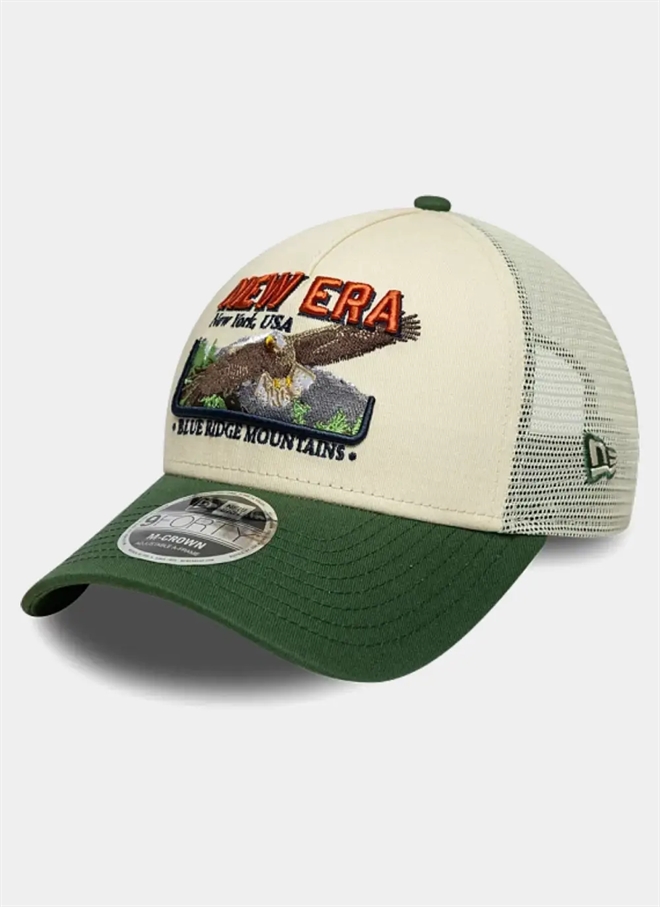 New Era Graphic M-Crown Trucker Cap