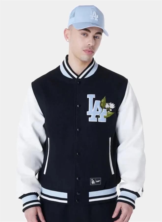 New Era MLB LA Dodgers Floral Varsity