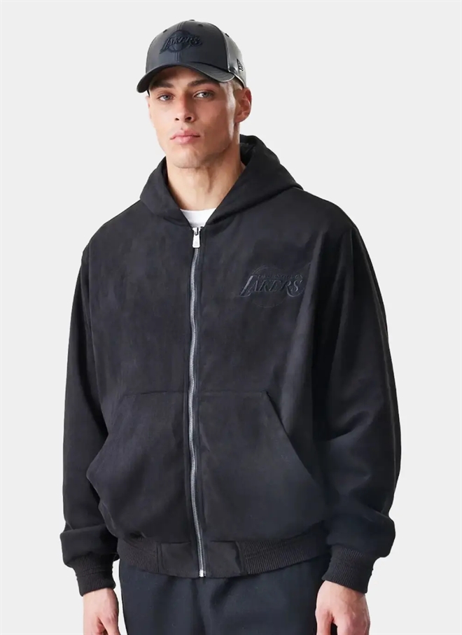 New Era NBA LA Lakers Suede Hooded Jak