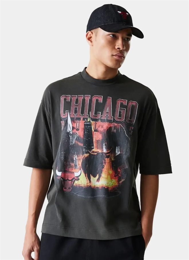 New Era NBA Washed Graphic Chicago Bu