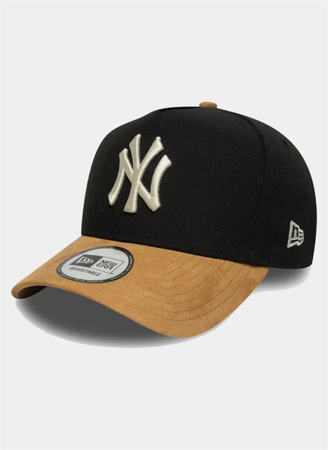 New Era NY Yankees Suede Visor Cap