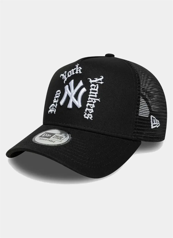 New Era NY Yankees Wordmark Trucker Ca