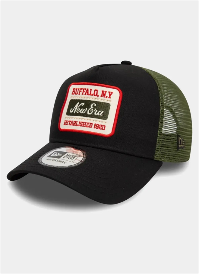 New Era Patch Trucker Cap