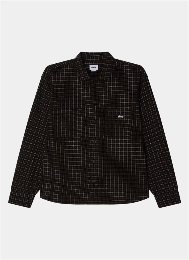 Obey Adams Woven Skjorte