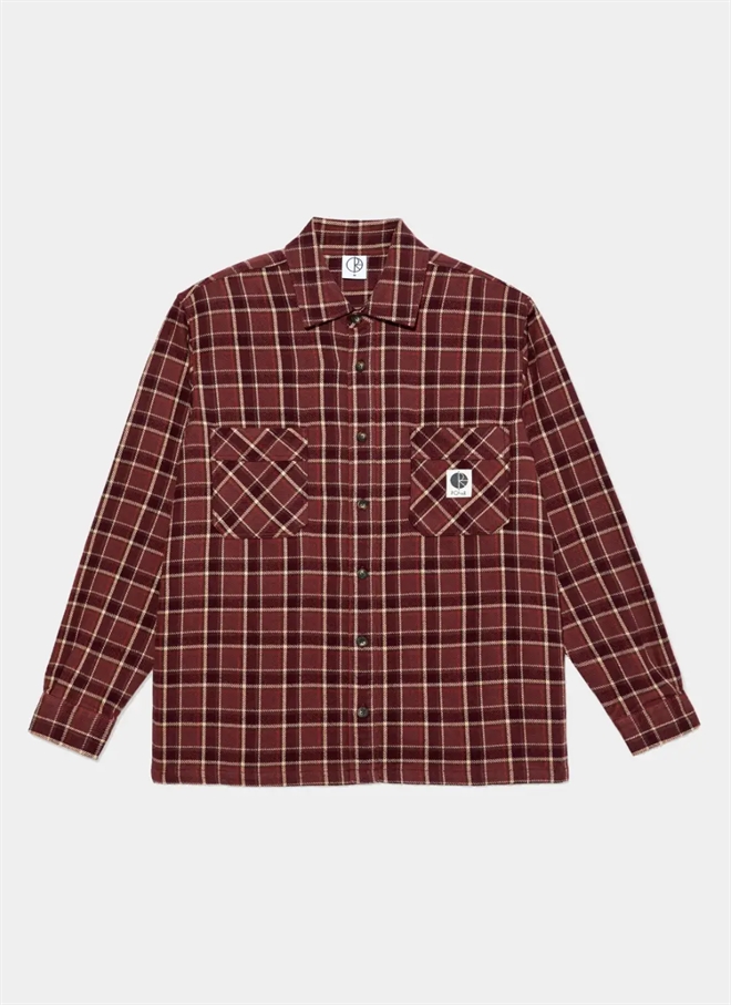 Polar Skate Co. Mike L/S Flannel Skjorte