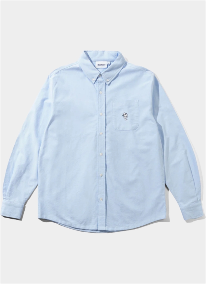 Butter Goods X Peanuts Spike Oxford Skjorte