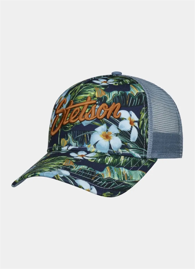 Stetson Hawaii Flower Trucker Cap