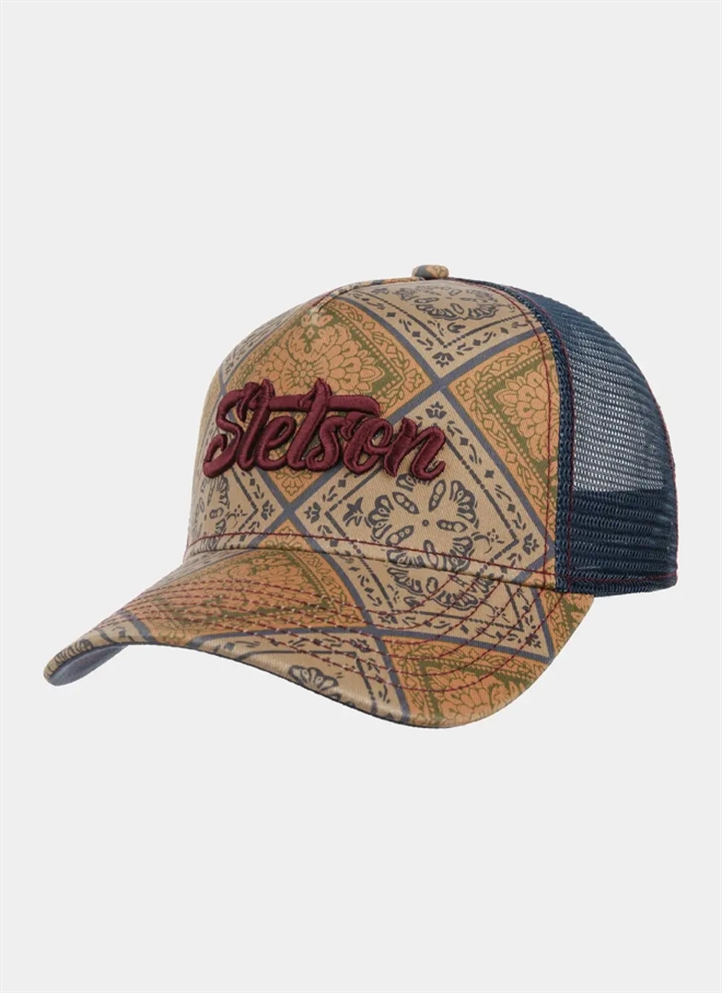 Stetson Vintage Print Trucker Cap