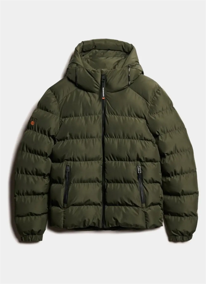 Superdry Hooded Sports Puffer Jakke
