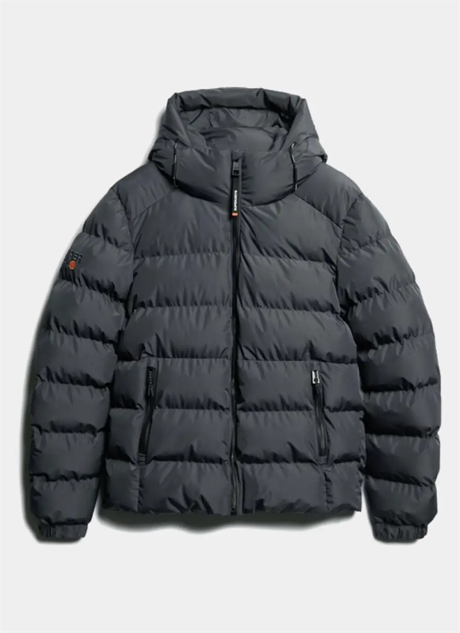 Superdry Hooded Sports Puffer Jakke