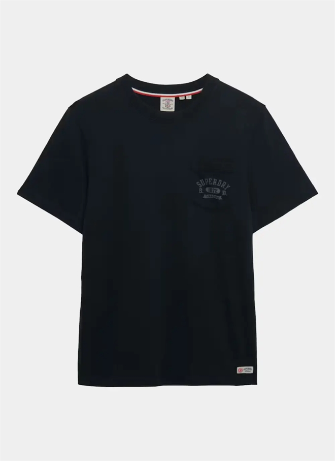 Superdry Vintage Prep Relaxed Pocket T-