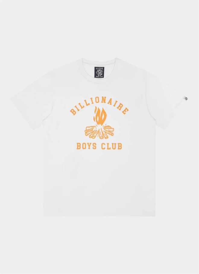 Billionaire Boys Club Campfire T-Shirt i hvid.