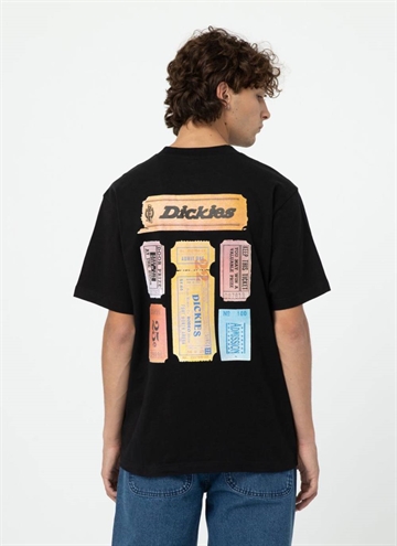 Paxico t-shirt fra Dickies i sort.