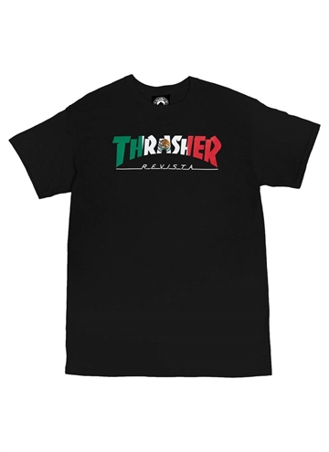 Sort Mexico t-shirt fra Thrasher.